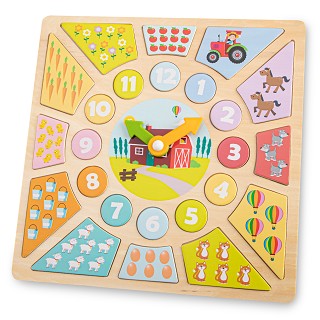New Classic Toys - Pendule Puzzle